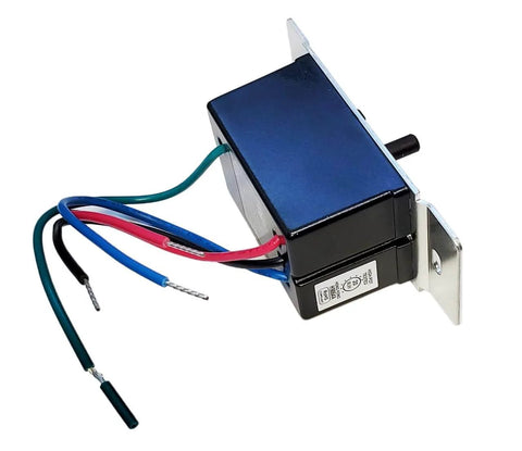 Side view of Solid State Variable Speed AC Electric Motor Control, 6.0 Max amp, 115V, # K177-1006 showing wiring connections