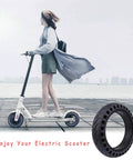 Solid Tires 8.5 Inches Electric Scooter Wheels Replacement Tire 8-1/2'' Front or Rear Honeycomb Tires for Mijia M365, Gotrax GXL V2