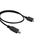 Sony Compatible 40cm Multi Control Cable for FX3 FX6 and FX9 cinema cameras, shown coiled with two connectors