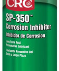 SP-350 corrosion inhibitor aerosol can by CRC for indoor metal surfaces, 11 oz, long-lasting rust prevention lubricant