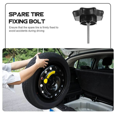 Spare Tire Bolt Replacement 3.77 Inch Wheel Mounting Screw Clamp Hardware for Secure Tire Hold Down and Easy Installation in use