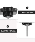 Close-up of Spare Tire Bolt Replacement 3.77 Inch Wheel Mounting Screw Clamp, displaying easy to use and install features.