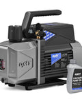 auto HVAC vacuum pump 3.5 CFM with oil bottle, Orion Motor Tech