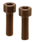 Two SPDC-M3-6-C NBK plastic screws, socket head cap, VESPEL√Ø¬ºÀÜGrade√Ø¬º≈°SCP-5000√Ø¬º‚Ä∞, made in Japan, for mechanical systems.