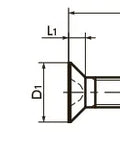 SPE-M4-10-F NBK Plastic Screw - Cross Recessed Flat Head Machine Screws - PEEK - Pack of 20 Screws - Made in Japan - VXB Ball Bearings