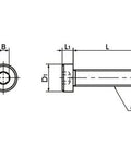SPE-M4-8-LC NBK Plastic screw - Hex Socket Low Head Bolt - PEEK Made in Japan Pack of 100 - VXB Ball Bearings