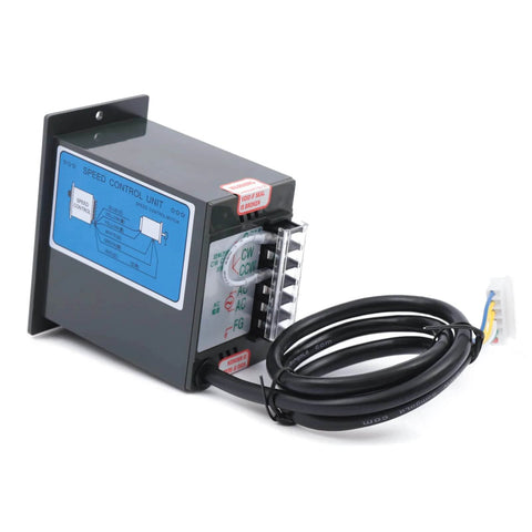Speed control unit with electrical connectors and wiring, suitable for ✝️ Worm Gear Reducer 14 mm Shaft Size 11 lb Load Capacity 1-Pack 110V 120W.
