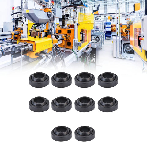 Durable 10 piece high carbon spherical ball bearing set for hydraulics in industrial machine setting