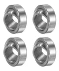 Spherical Plain Bearing 11.8 By 22 By 10 Mm Self Lubricated Chrome Steel Two Pack for hydraulic cylinders and steering linkages.