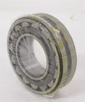 High precision spherical roller bearing 22208 E1 XL 40x80mm with sealed design, ideal for industrial machinery use, side angle view