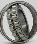 ✝️ 23032 CDE4C3S11 NSK Spherical Roller Bearing JAPAN Spherical Bearing, showing side view of metal roller design.