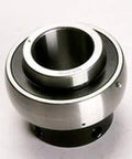 High Performance Spherical Roller Bearing Insert With Set Screw Locking Regreasable Open Steel Housing For Bi Directional Axial Load Rexnord 2215U Bore Two And Fifteen Sixteenths Inch Outer Diameter And Outer Ring Width