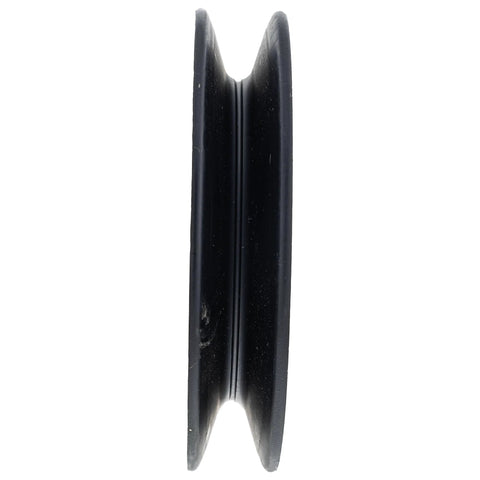 Side view of Spindle Sheave 5.00 OD And 1.00 ID OEM Replacement Part 00191800 Ariens OEM for mower drive belt system
