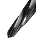 Close-up of 5/8 Inch Spiral Flute Reamer With 1/2 Inch Shank M2 HSS Bridge Reamer for Steel and Alloys Aluminum Copper Plastic Heavy Duty