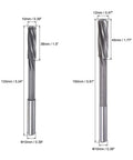 Chucking Reamers Set For Lathe And Milling Machines By Uxcell, showing 10mm and 12mm H7 high speed steel spiral flute reamers.