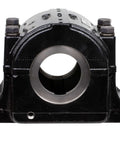 Split Housed Pillow Block Spherical Roller Bearing PLB6847FR 2 15/16 Inch, cast iron housing, front view