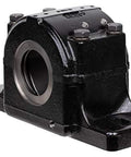 Split Housed Pillow Block Spherical Roller Bearing PLB6847FR 2 15/16 Inch, Cast Iron Housing, Sealed Bearings, Side View