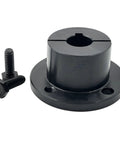 Heavy Duty H Style 5/8 Inch Split Taper Bushing For Pulleys And Sheaves, Carbon Steel Locking Bushing With Fixed Bore, 3/16 X 3/32 Keyseat