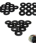 100 Pack Sponge Pad Foam Gasket Sound Insulation Spacers For Car Door Trim Panel Retainers And Bumper Fasteners Shockproof Washers