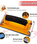 Detailed illustration of Sponge Handled Sandpaper Holder With 36 Grits 120 To 3000 For Dry Wet Sanding showing features