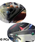 100 Pack Sponge Pad Foam Gasket Sound Insulation Spacers For Car Door Trim Panel Retainers And Bumper Fasteners Shockproof Washers 16x7x2 Mm Protect Against Scratches And Vibration Noise For Your Ride