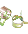 50 Pack Spring Band Clamps Heavy Duty Metallic Hose Clips For 12.5 To 13 Mm Outer Diameter Hoses