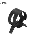 10 pcs fuel line clamps spring band hose clamps half inch 20mm silicone air tube vacuum hose water pipe low pressure assortment kit