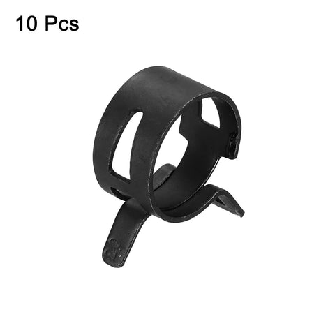 10 pcs fuel line clamps spring band hose clamps half inch 20mm silicone air tube vacuum hose water pipe low pressure assortment kit