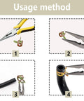 Step-by-step guide to using 20 Piece One Quarter Inch Spring Band Fuel Hose Clamps Silicone Vacuum Water Pipe Clip Fasteners