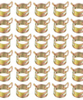 Spring Band Hose Clamps For 20 To 24 Millimeter Hose OD Pack Of 30 Vacuum Constant Tension Clips For Fuel Line Air Hose