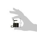 Edge Series Two Piece Spring Chisel Set component held in hand, 2.2 inches high, showing compact size and build for durability.