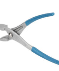 Spring Clamp Pliers Universal Radiator Hose Clamp Pliers 0.6 Inch Multi Directional Hose Clamp Pliers, blue handles, metal jaws