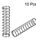 Heavy Duty Spring Steel Coil Set Of 10, 0.05 Inch Wire Diameter, 0.47 Inch Outer Diameter, 2 Inch Free Length, springs for tools and gear.