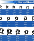 Various sizes of spring hose clamps from the 132 pcs 6 to 25mm spring hose clamps with hose clamp pliers in 16 sizes constant tension hose clamp kit.