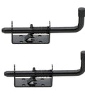 Heavy Duty Spring Loaded Latch Pin Door Lock For Doors Gates Cabinets And Sheds Five Inch Bolt With Half Inch Pin Carbon Steel Construction Corrosion Resistant Privacy And Security Padlock Ready