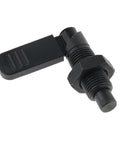 Spring Loaded Latch Pin With Lock Nut Indexing Plunger M16x10mm for quick release and easy pin insertion, featuring durable steel
