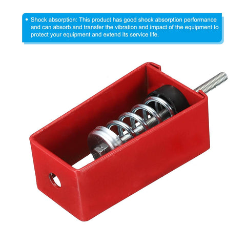 Two-pack vibration isolators deliver effective noise and vibration reduction for HVAC air handling units, supporting up to 55 lbs each