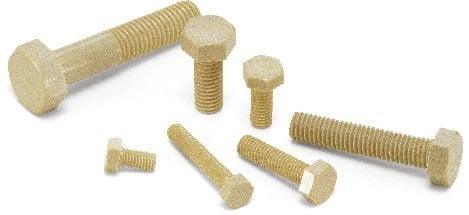 SPS-M6-12-H NBK Plastic Screw - Hex Head Screws - PPS Pack of 10 Screws - Made in Japan - VXB Ball Bearings