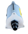 Square Compressed Air Motor for Pneumatic Hydraulic Pumps, metallic finish, front view, visible connector and mounting holes.