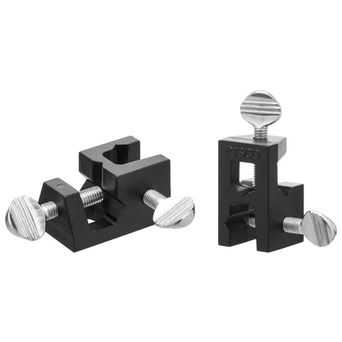 Square Boss Head Clamp made from die cast alloy for 16mm rods and flat materials, heavy duty clamp with metal clamping screws.