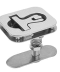 SparkFeng square cam latch with T-handle; stainless steel marine hatch compression latch for boat doors