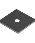 Square Plate Washer 2 By 2 Inch One Eighth Inch Thick Weld On Finish Pack Of 20 Steel For Load Distribution And Surface Protection