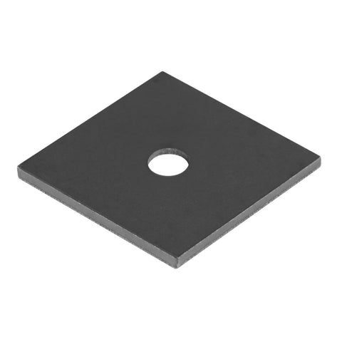 Square Plate Washer 2 By 2 Inch One Eighth Inch Thick Weld On Finish Pack Of 20 Steel For Load Distribution And Surface Protection