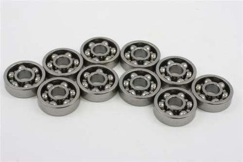 SR2-5 Open Stainless Steel 1/8x5/16x7/64 inch Bearings Pack of 10 - VXB Ball Bearings