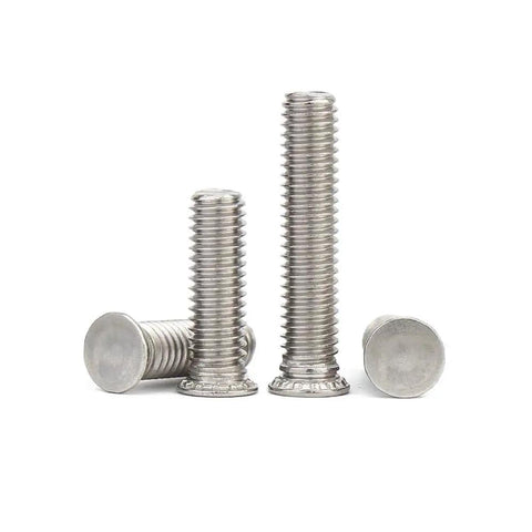 SS304 Stainless Steel Pressure Riveting Flat Head Bolts Set M3 To M10 with M8 X 12mm Option, showing durable flat head bolts.