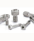 ✝️ SSC-8-32-3/8 NBK Socket Head Cap Captive Screws (Inch Screws) - Made in Japan shown in various angles