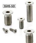 SSHS-M10-10-SD NBK Length Socket Head Cap Screws with Extreme Low & Small Head.Pack of 10-Made in Japan - VXB Ball Bearings