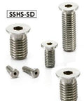 SSHS-M5-10-SD NBK Length Socket Head Cap Screws with Extreme Low & Small Head.Pack of 10-Made in Japan - VXB Ball Bearings
