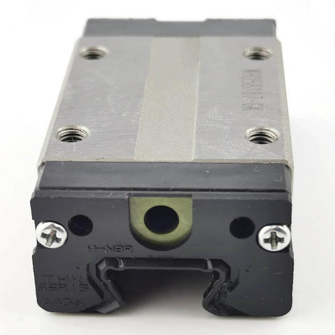 ✝️ SSR15 THK Linear Block for SSR15XW Linear Motion Slider Rail Guide, CNC axis motion, anti-backlash setup, close-up view