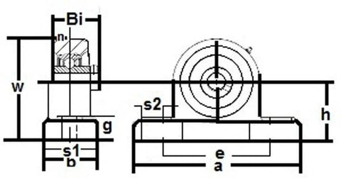 SSUCP202-10 Pillow Block 5/8 Bore Set Screw Locking Mounted Bearing - Buy Bearings online - Fast US Shipping